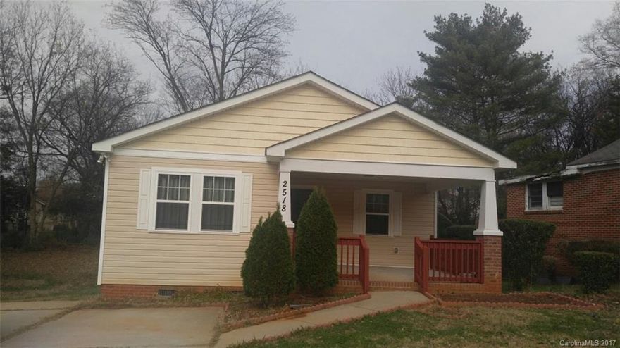 Darling 4 bed, 2 bath home located close to Uptown area. Easy access to I-85, I-77 and more. Spacious living room. Large kitchen with plenty of cabinet space. Large master with spacious master bath. Three additional bedrooms offer plenty of comfortable living space. Property has a large lot that's perfect for entertaining. Storage building on site for additional storage.