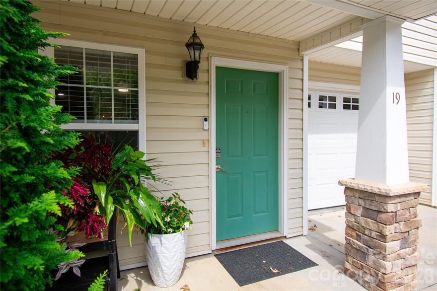 Wonderfully maintained 3 bedroom 2.5 bath townhome in Fletcher.  Conveniently located between Asheville and Hendersonville, this home makes access to shopping, restaurants, Fletcher Park, and the airport a breeze. The primary bedroom has plenty of storage with two closets and a full bath.  Outdoors you will find a covered front patio and in back another space perfect for making s'mores or a barbeque. For those loving low maintenance, the HOA covers lawn care, exterior care, and trash pickup. The garage is easy access to the kitchen for bringing in groceries or creating your own home gym space. Come and envision yourself living in this well-kept home!