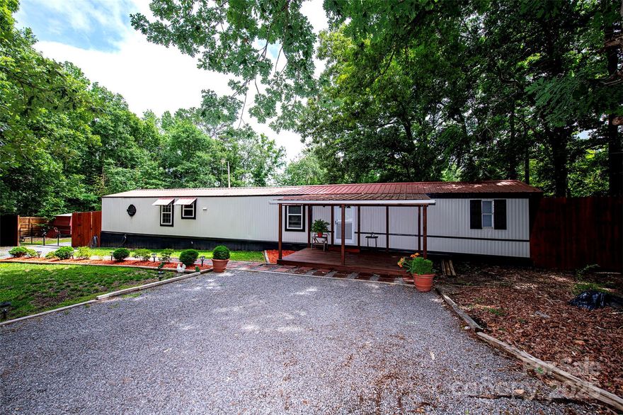 This home has so much to offer and you must see it for yourself.  Located just off of Hwy 21 within minutes to I-77.  Beautiful lot with gorgeous hardwoods on just over 1.25 acres.  Private backyard. So many upgrades and features.  New HVAC 2025, New Entry doors (front and back) and storm door 2025, Vinyl plank flooring and replacement windows.  New well pump 2024/New water heater 2023. New above ground pool installed 2024 with new decking.  Screened porch, covered front porch and two storage buildings.  Kitchen appliances included. No HOA!!  Location is convenient to shopping and dining. Home is move-in ready and just in time to enjoy the new swimming pool for the Summer.  Kitchen offers lots of cabinet and counter space.  Screened porch gives a place to sit and enjoy the outdoors.  Have breakfast or dinner on the porch.  Very cozy and in a private setting.  Come make this your home!
Must provide pre-approval letter with offer.  Cash offers must provide proof of funds.