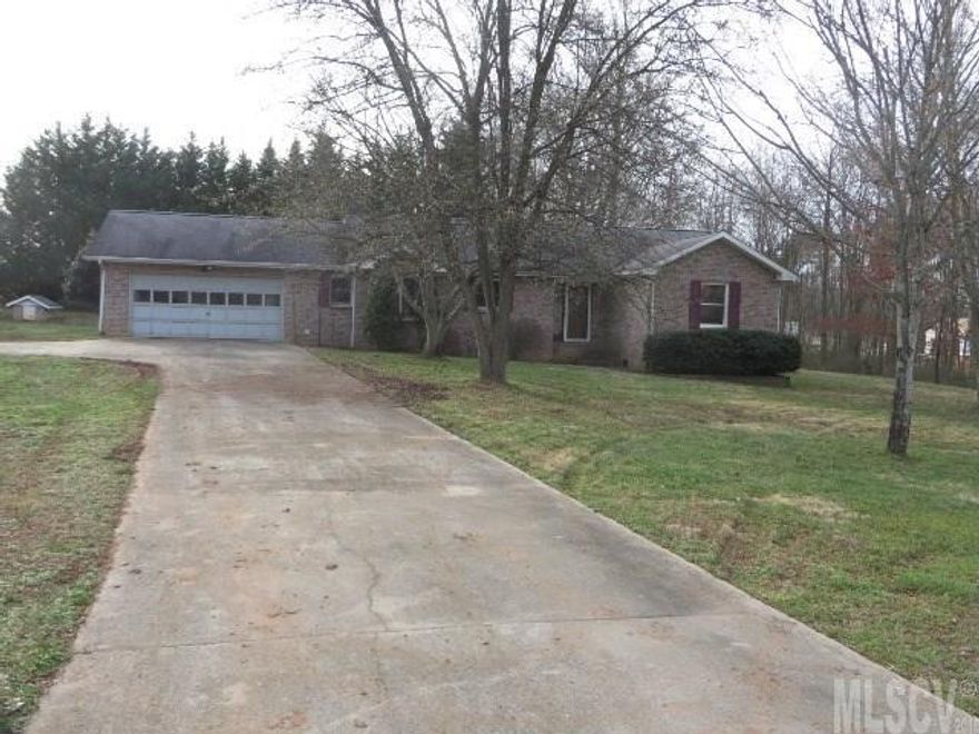 Over 1600 Square Feet of Living Area.  Three bedroom, two bath brick ranch, large family room w/fireplace, gallery kitchen offers ample cabinet space, master suite with French Doors leading to rear deck.  2 car attached garage. All located on a nice size cul-de-sac lot. THIS ONE IS SOLD AS IS!!