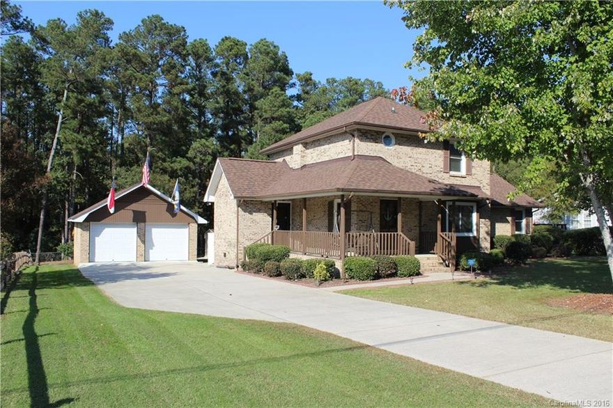 Welcome home! This 4 BDRM 2.5 BA home is in mint cond. Roof was replaced in 2012, HVAC was replaced in 2015, which includes a dual unit system. Master BDRM is downstairs. Master BA has a walk in tile shower and a separate tub. 3 more BDRM's upstairs w/ a full bath. Concrete Driveway with a DBL garage. Awesome back yard w/ 2 more storage buildings. One w/ a roll up door for your lawn mower. Back deck with a gazebo. There is only one word to describe everything about this property. (Immaculate)