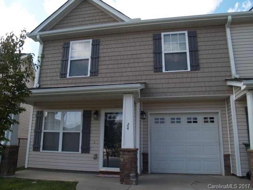 Two story Townhouse. End Unit. Freshly Painted. New vinyl laminate flooring in kitchen/dining area. New laminate hardwood flooring in bedrooms. Stainless steel appliances in kitchen.