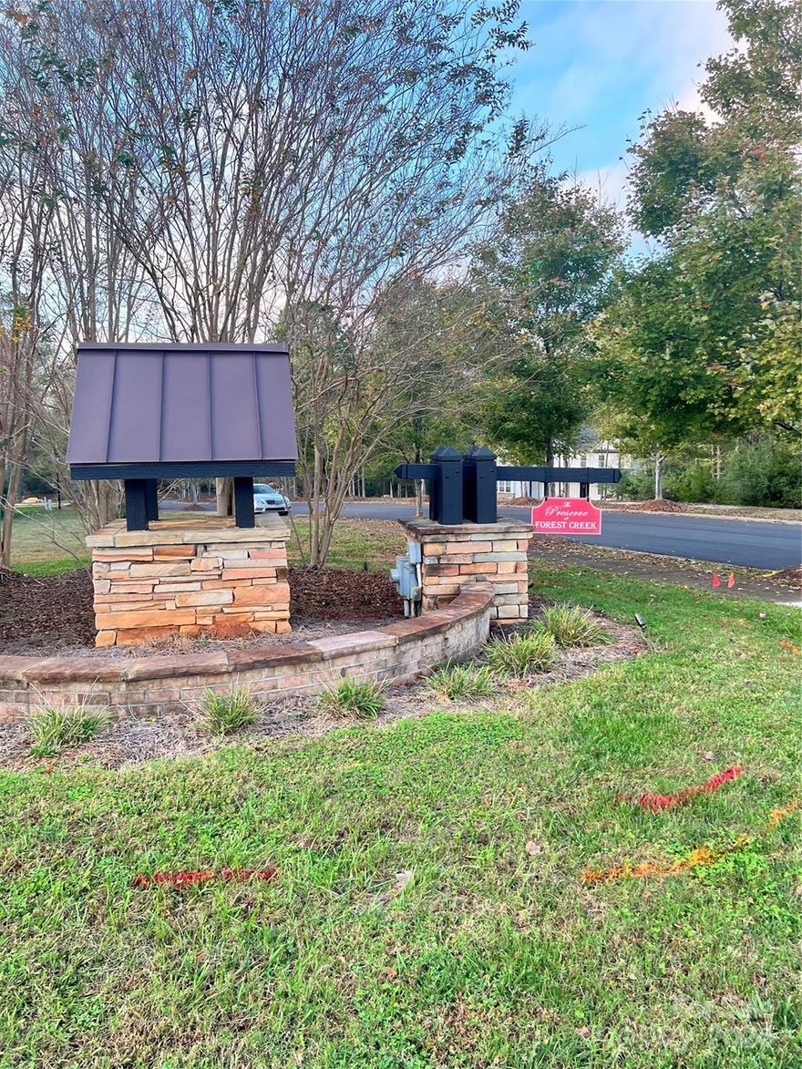 Beautiful Homesite just minutes South of downtown Waxhaw. Peaceful setting with this Homesite being situated in the lovely community of The Preserve @ Forest Creek. PLEASE SEE ATTACHMENTS - environmental have been done - septic approval for 4BR home - Architectural Review is mandatory.