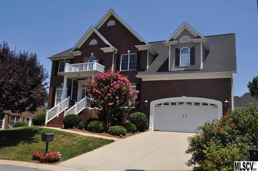 This pristine home in Lawson's Creek is move-in ready. The main level features arched doorways, tray ceiling, coffered ceiling & hardwood floors. The kitchen features stainless appliances, granite counters, tile backsplash, and a butler's pantry. Master suite has its own sitting area, oversized walk-in closet, jetted tub, and separate shower. Full unfinished walk-out basement. Partially fenced, level backyard. Home is located on a friendly cul-de-sac.