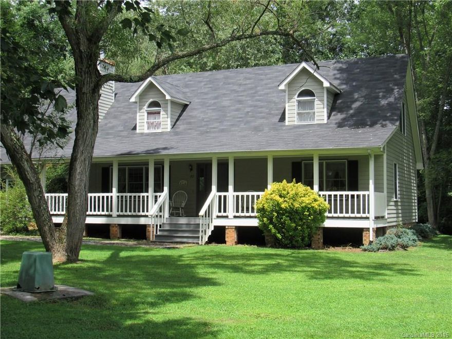 Most convenient home close to everywhere! Picturesque cape cod home in booming MILLS RIVER is close to Sierra Nevada, Airport, I-26, new Ingles, High Vista Country Club and all South Asheville has to offer. Perfect for family living. Located on a quiet street w/stream in back. Fantastic rocking chair porch. Large bonus/rec room. Smaller kitchen with Whirlpool appliances, disposal. Newer carpet/roof. Large Living/Dining combo w/fireplace. Multi decks, dual zone HVAC. Seller says price negotiable!