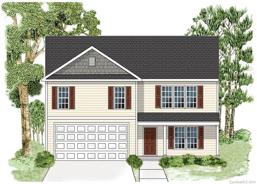 Immense Master Bedroom with generous sized secondary bedrooms and giant closets. Convenient downstairs study.  This home is an incredible value with all the benefit of new construction and a 10 yr. Home Warranty! Ask about our Home Town Hero Savings!