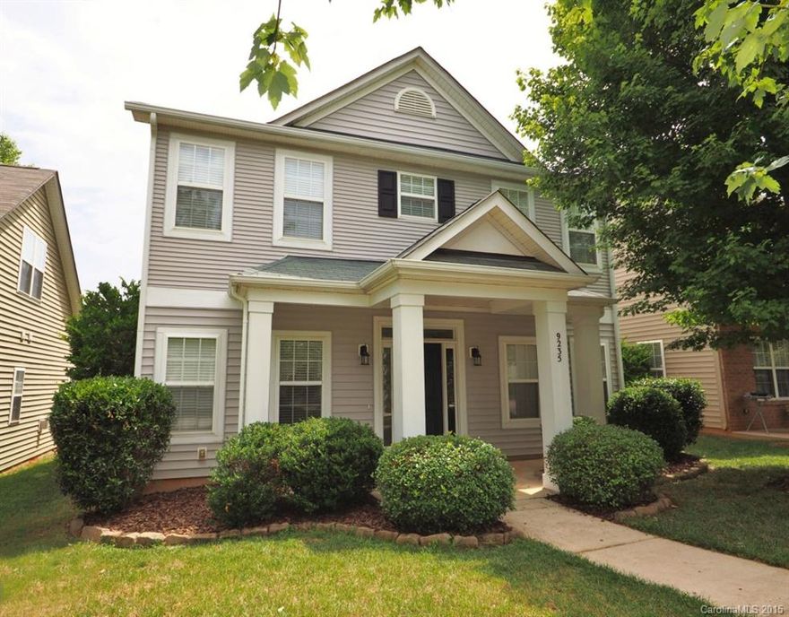 Recently Updated Charming Home in Heritage Green With Rocking Chair Front Porch! New SS Appliances and Granite just installed! New lighting, Window Blinds and Hardware Updates! Open Floor plan and Family Rm with Fireplace! Dining Rm on Main Level too! 3 Bedrooms/2 Baths upstairs. Master Bedroom w/vaulted ceiling and His & Hers Closets! Private Fenced Back Yard with Patio!  Garage has walk up stairs to storage area OR could be Finished as additional Sq footage! 1 Year Home warranty Included!