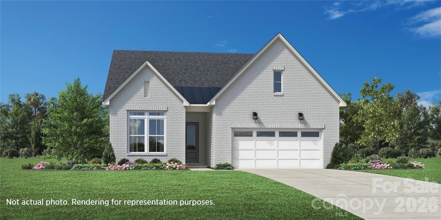 WOW! What a great price for this gorgeous home. It won't last long! Can close by end of January. The open-concept kitchen with large center island of the Mallard design flows effortlessly into the great room and dining room, making this floor plan ideal for entertaining. Beautiful designer upgrades throughout including stacked cabinets, extended island, upgraded quartz counters, Kitchenaid appliances. The appealing primary bedroom suite boasts a lavish bath and ample closet space. 2 guest bedrooms on main level share a hall bath. Located in The Pines at Sugar Creek, a vibrant 55+ community designed for low-maintenance living and an active lifestyle. Community amenities underway and will include a pool, spa, pickle ball, tennis & bocce courts, fitness center, clubhouse and more. Secure your spot in this sought-after community! Prices are subject to change based on selections and availability.