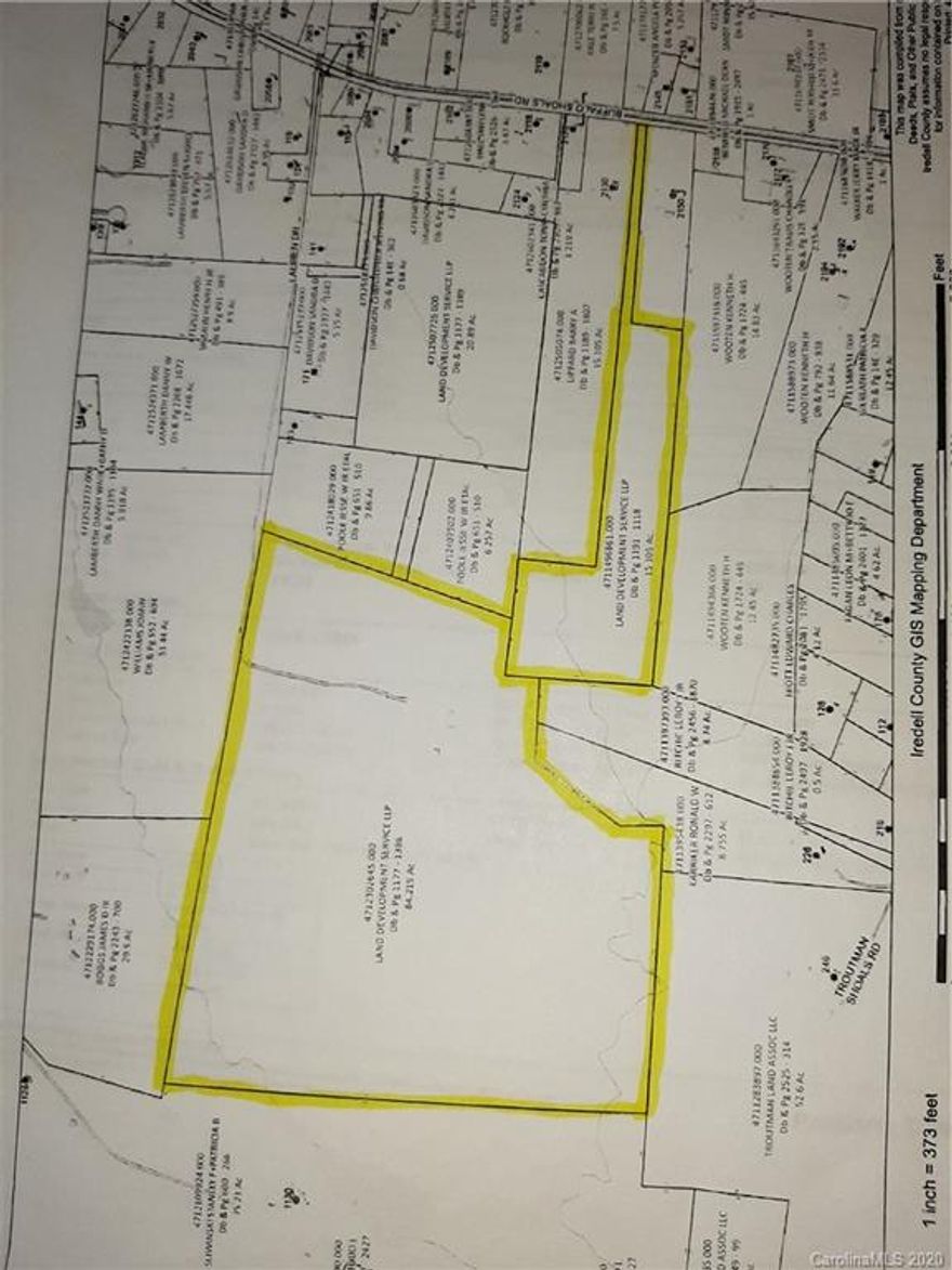 Beautiful and Private land ready for your dream home. This property is just outside of Downtown Statesville giving quick access to freeway, schools and shopping centers. Very secluded with privacy galore. Or explore the possibilities to use the land for a new and upcoming subdivision. The opportunities are endless.