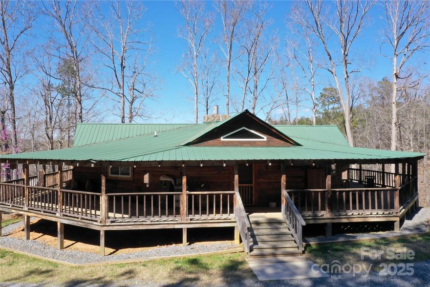 Nestled in Upstate South Carolina, this +/- 120-acre retreat is a paradise for outdoor enthusiasts. A beautiful lodge with a 360-degree wraparound porch overlooks a stocked pond, offering the perfect escape. The 2-bed, 2-bath home features rustic charm with modern comfort, plus an unfinished expandable lower level. For hunters, the property boasts abundant deer, turkey, and wood ducks. Enjoy 350 feet of Thicketty Creek frontage, several small creeks, and a trail network for exploring. A gated entrance ensures privacy, while the 20' x 35' detached workshop with power and a garage bay provides ample storage. With pine timber stands and unmatched recreational opportunities, this one-of-a-kind property won’t last long! Call today to schedule your showing.