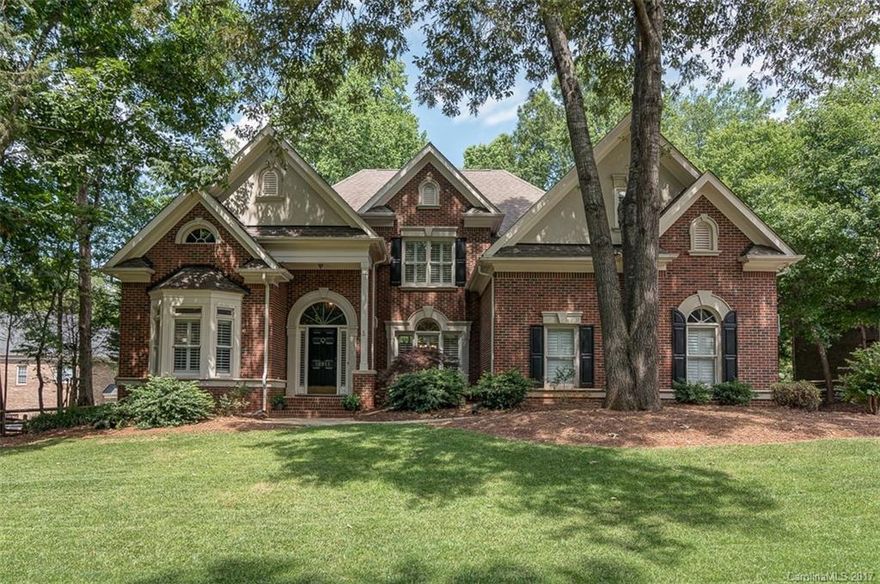 Beautiful full brick home in Deerfield Creek. Master on main plus additional first floor bedroom. Two bedrooms with ensuite bathrooms & a bonus room upstairs. Open floor plan with two-story great room. Hardwood floors throughout majority of the home. Fantastic kitchen with granite counters, stainless steel appliances, and gas cooktop. Custom closet built ins. Private office with barn style door. Incredible outdoor space: large screened porch, wood deck & large patio with firepit area with fence.