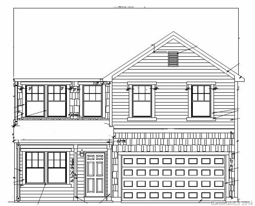 New four bedroom home with attached two car garage and covered front porch.  Master bath with dual bowl vanity and garden tub!  Granite in Kitchen and stainless appliances!