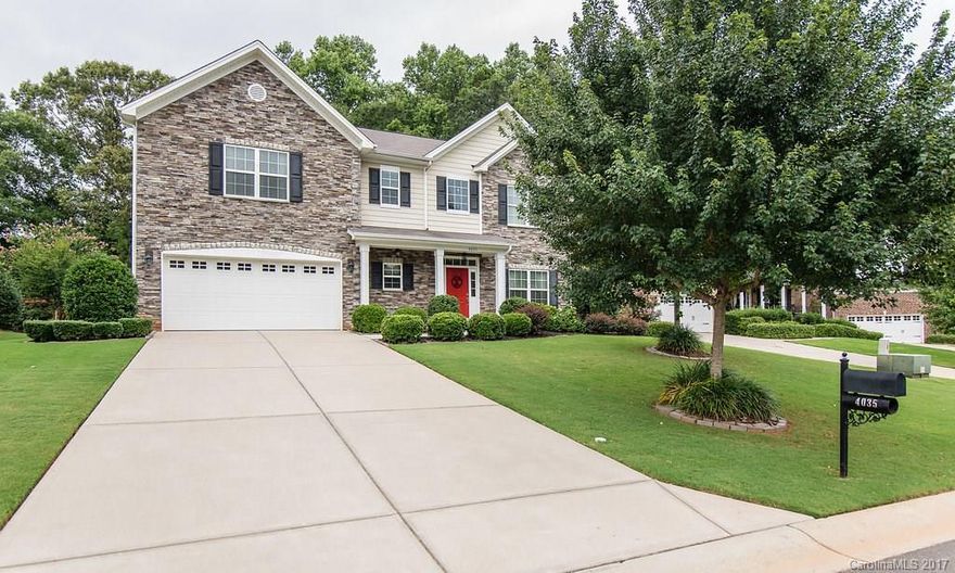 Immaculate home situated on a cul-de-sac lot in desired neighborhood. Wooded lot with flat backyard and patio. Upgraded flooring throughout, upgraded custom kitchen cabinets, appliances, tile backsplash, crown molding and wainscoting, gas stove, granite counters, open layout with dining room AND office space. Loft area. Bathrooms with upgraded counters and tile floors. This home has it all!