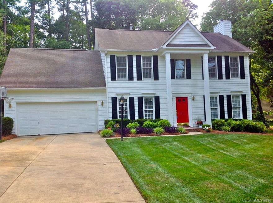 Enjoy resort-style living in the privacy of your own home with a secluded backyard, complete with a gorgeous pool and hot tub! New architecturalroof being installed! First floor is complete with hardwoods throughout, granite countertops in the kitchen, and a serene sun room that looks out onto your private oasis.  3 bedrooms upstairs, 2 full baths, and a huge bonus room complete the 2nd. story, making this home perfect for families!  Wonderful landscaping in front and back yards. Priced to sell!