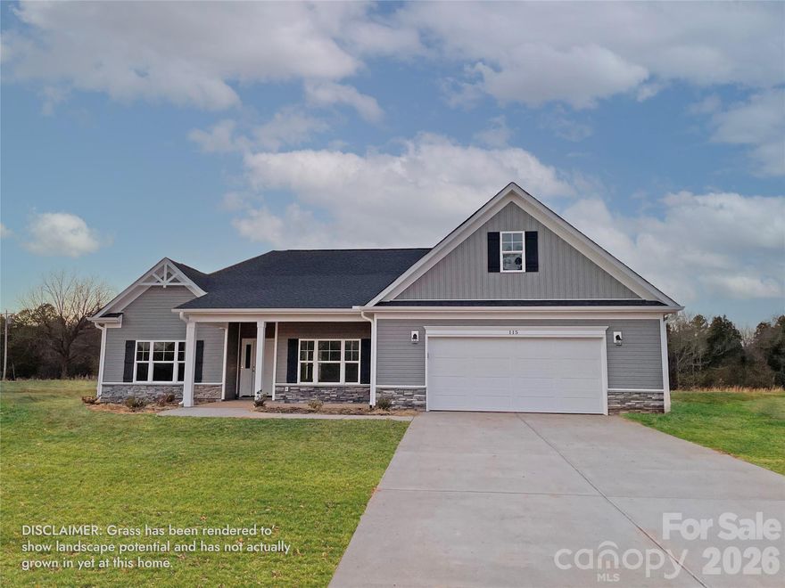 Windstone at Weathers Creek is a new development of quality built homes that is underway in Troutman. Phase 1 is now open with 14 lots (lots 4, 5, 6, 7, 8, 9, 10, 11, 14, 15, 20, 21, 22, and 23), and Phase 2 will follow it at a later time with 8 more lots. This listing is the model home on Lot 22 with The Meadow floor plan. The community features 3-bedroom and 4-bedroom homes, and some basement lots will be available (lots 2, 3, 4, 14, 15, 16, 17). Homes will start at a base price of $399,500 and will go into the mid-to-upper $500's, depending on floor plan and if you add any options. Visit the neighborhood website to view or print the current floor plans and view a neighborhood map. AT&T fiber optic cable has been run along the street and will be available to residents who choose to tap into it! Our regular model home open hours: Saturdays 12PM - 3PM
and Sundays 11AM - 2PM. Weekdays by appointment only (buyer agents can schedule via ShowingTime) or at additional open house times as announced. Come live the good life in one of Troutman's latest hot spots for new neighborhoods!