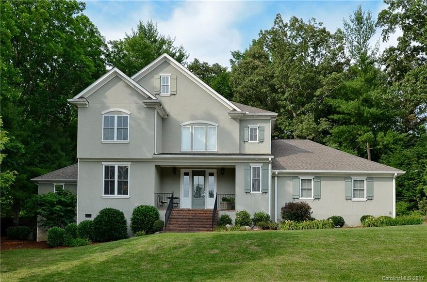 Location, location, location! This Biltmore Lake beauty is only one block from the clubhouse, lake and amenities. Beautifully landscaped, this 3BR, 2.5BA home boasts a large cherry kitchen, first floor office with built-ins, dining room, family room, and great room. Stunning gunite pool for relaxing and entertaining in style. Walk-in storage under home to house all pool equipment.