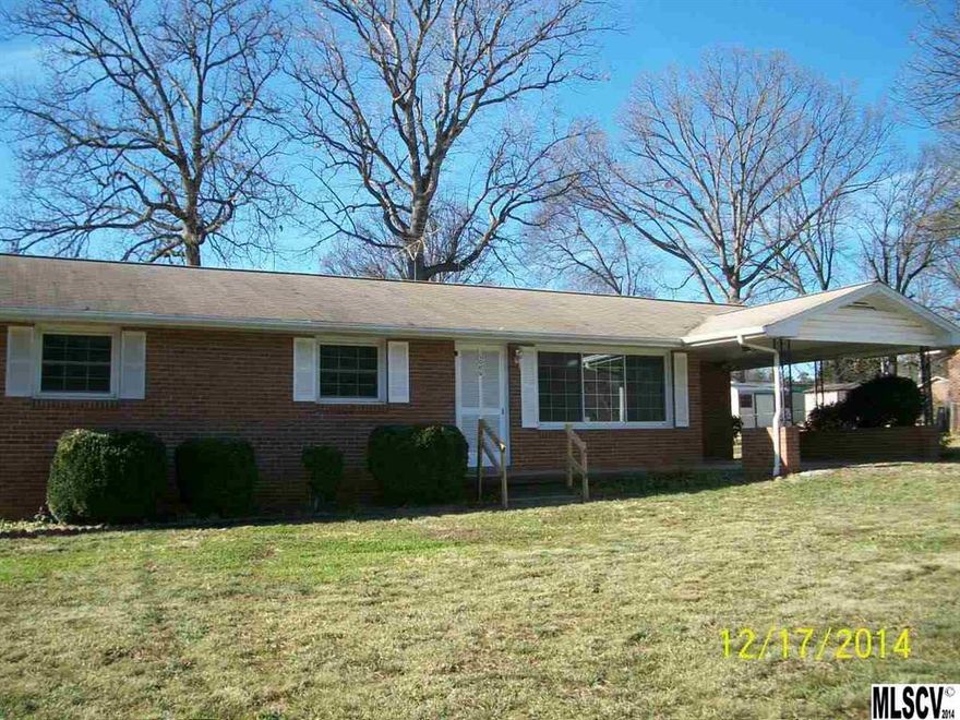 Ready for new owners! 3 Bedroom, 1.5 Bath brick ranch in great location minutes from Springs Rd and McDonald Parkway. Interior freshly painted, new carpet in living room, all bedrooms have hardwood flooring. Stainless appliances in kitchen, replacement windows and large dining area. Patio in back overlooking backyard and single carport. This is a fannie mae property.