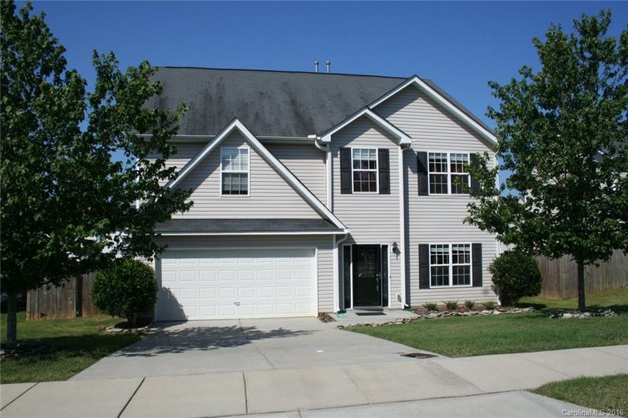 Welcome home to this clean, functional, roomy, and move-in-ready two story home in a convenient Concord Location. Bright and neutral, this home features a large kitchen with a tile back splash, granite tops, ceramic tile flooring, and a roomy pantry. The large great room is versatile and comfortable. Upstairs, there is a spacious loft, additional roomy bedroom spaces, walk in closets, and a huge master/Owner's suite complete with a deluxe bath.  A great value at this price. Move in and enjoy!