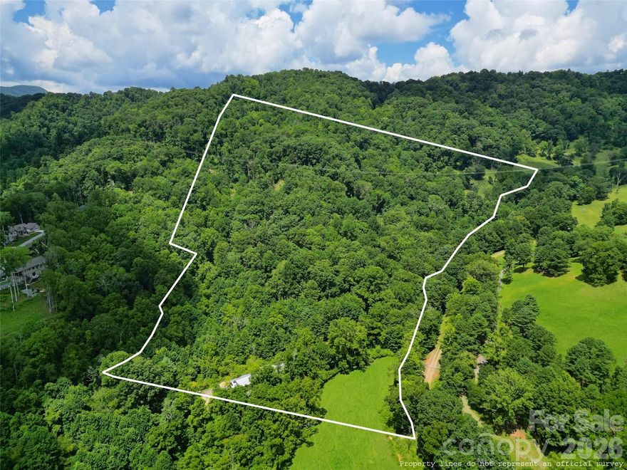 This exceptional parcel in a serene and scenic area of Waynesville, just minutes from Lake Junaluska, offers endless possibilities for a private estate or multiple home sites. With multiple access points and an existing earthen road traversing the property, it is ideal for thoughtful development, providing both convenience and flexibility in layout. The south-facing land enjoys abundant sunlight, while carefully positioned homesites would capture stunning long-range mountain views, perfect for custom residences. Underground power is already installed, simplifying the building process. Nestled in a peaceful, pastoral setting yet close to local amenities, this acreage represents a rare opportunity to create your dream home(s) in one of Haywood County’s most sought-after locations. The offering includes approximately 33 acres of a larger 44-acre parcel.