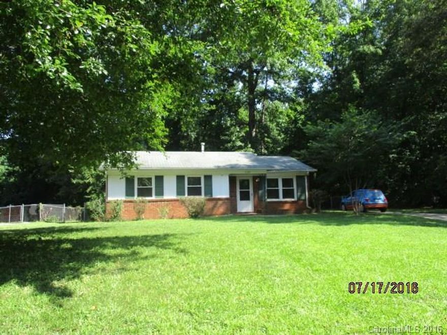 Investor Special:  3 bedroom 1 bath brick ranch house that needs a little bit of work. Needs carpet and paint. Has great curb appeal.  Large fenced in back yard. Central air with Gas heat.  Laundry connections are in the Utility room off the kitchen. Will not last long.