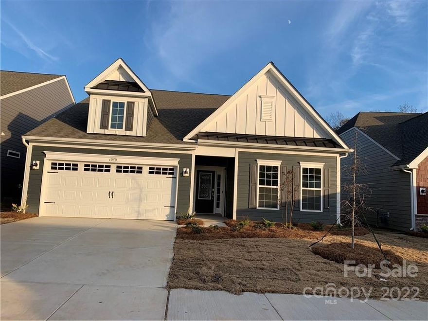 Come tour Windhaven's age-restricted Meadows collection. This 1 story home design combines comfort and convenience! There are two bedrooms with a shared full bathroom in addition to your private owner's suite with a sitting area and access to your very own screened in porch! The kitchen offers an abundance of cabinet storage and a large island with additional space for seating, double wall ovens, a gas cooktop and a vented microwave.  This home is now complete and ready for you!