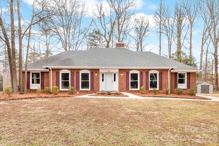 Welcome home to this beautifully maintained full brick ranch with no HOA, offering timeless charm and thoughtful updates throughout. The home has been freshly painted inside and out and features brand-new carpet, a new tankless water heater, and fresh landscaping that enhances its curb appeal. A Generac generator conveys with the property, providing added peace of mind.

Inside, you’ll find a welcoming formal living room and formal dining room, perfect for everyday living and entertaining. The eat-in kitchen boasts an island, abundant cabinetry for storage, and a stainless steel refrigerator that conveys. The laundry room is conveniently located just off the kitchen for added functionality.

The spacious family room offers warmth and character with a wood-burning fireplace and built-in cabinetry. A full bath features beadboard accents, dual vanities, and a walk-in tub. The primary suite includes a private bath with a walk-in shower and single vanity, while two additional bedrooms provide generous closet space.

Step outside to enjoy the large, fenced backyard, ideal for relaxing or entertaining. Additional storage is available in the storage room off the back of the home. The roof is approximately 10 years old, adding to the home’s overall value and appeal.

This move-in-ready ranch offers comfort, space, and convenience—an excellent place to call home.