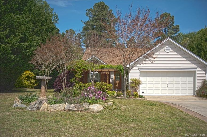 Lovely 3 bedroom 2 bathroom home with multiple upgrades. Granite tile counter tops, porcelain tile and laminate plank floors, with gas stove, stainless refrigerator, washer and dryer all included. With over a half acre of land this home is a gardeners paradise. Only minutes away from mall and highway 77. This home is a gem!