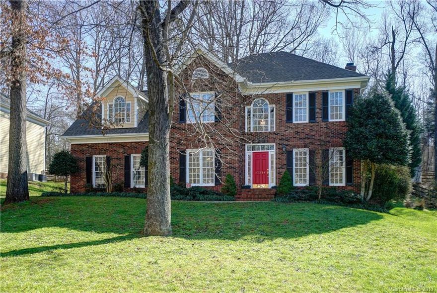 Full brick home located on a culdesac street.  Extended deck overlooks patio with fireplace and fenced yard. The yard is professionally landscaped with a natural area.  Kitchen features cherry cabinets with granite counter tops,   New SS Oven and microwave.  Beautiful wood floors in the formal areas and great room.  Fourth bedroom can be used as a bonus or media room.  Choice Home Warranty is offered with this property along with a Terminix termite bond that the buyer can transfer after closing.