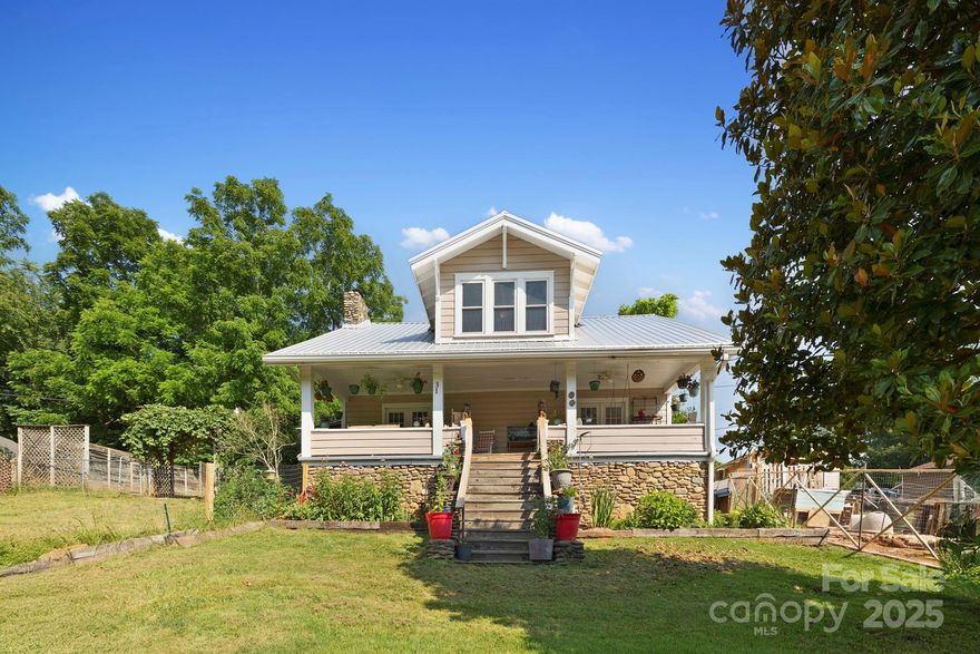 Stop scrolling if you’ve been dreaming of a farmhouse that isn’t miles out in the country ?? This 1913 farmhouse in Clyde has all the character you’d expect but with the convenience you need. It’s just 5 minutes to downtown Clyde, 10 minutes to Waynesville, and under 10 minutes to I-40, so you can be in Asheville or Tennessee without the long drive.

With 5 bedrooms, 4 bathrooms, and over 2,200 sq ft, there’s plenty of space to spread out. The covered porch is perfect for rocking chairs and coffee, the detached garage gives you extra storage or workshop potential, and the no-HOA lot means freedom to truly make it your own.

This one’s a blank canvas with so much potential — a little piece of history ready for someone to bring back to life.