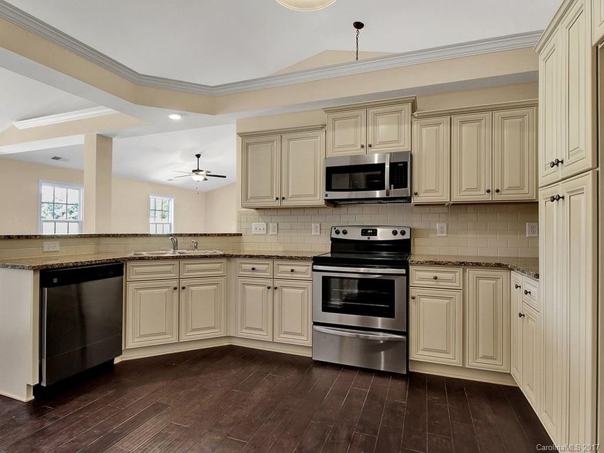 Beautiful new construction by Infinity Builders/ Large wooded lot over 3 acres. Peaceful country living less than 10 miles from I-77. Granite Counter Tops, Stainless Steel appliances, vaulted ceilings, Large walk in closets in all bedrooms, and much more.