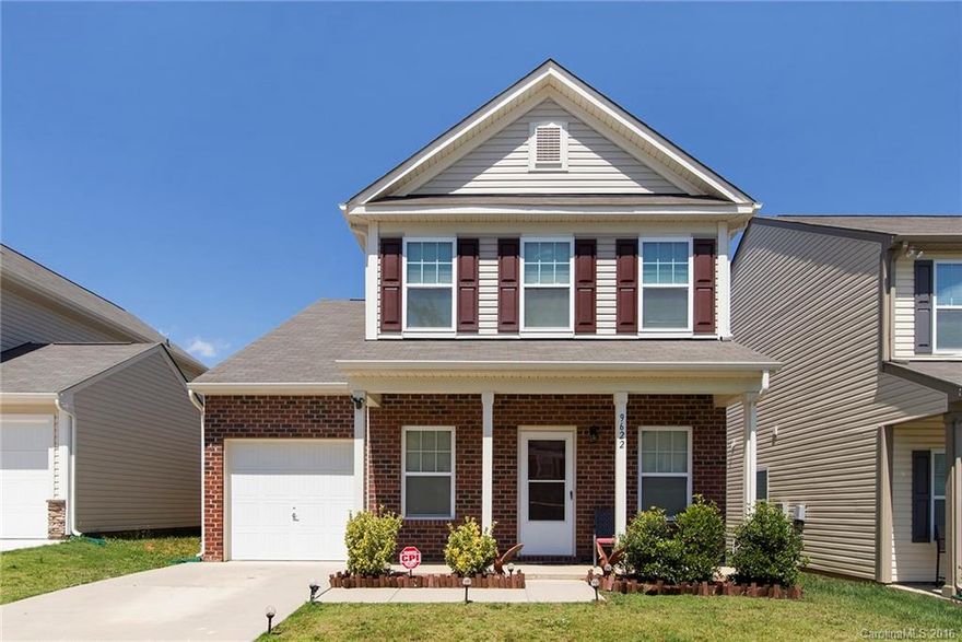 Unique Floor Plan. Over 2600 sq. ft. Move in ready home with Master Down and Master Up. Open floor plan. Granite & stainless steel appliances in kitchen.  Upstairs suite has Jack and Jill bath with a bedroom on each side and a bonus room. This home is perfect for the extended family who want to live together and need privacy. There is also a very large walk in/storage closet on the other side of the second floor. Relax on the front porch or the private back yard deck.