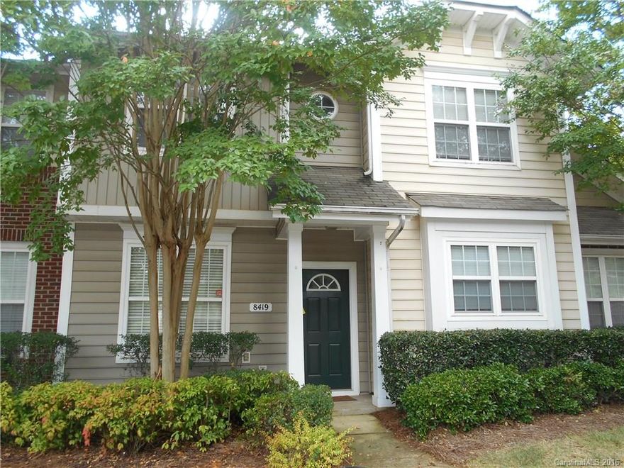 Adorable town home located in Davis Lake-Eastfield area. Has beautiful moldings on walls and tile floors. Open living room with fireplace and arched pass-through into the kitchen. Enclosed patio with a storage closet, vegetation behind the home to help with privacy. Walk in closets in both rooms. Master suite has a bathroom with a linen closet.  Community pool, clubhouse and recreation area with plenty of walking paths. Home As Is.