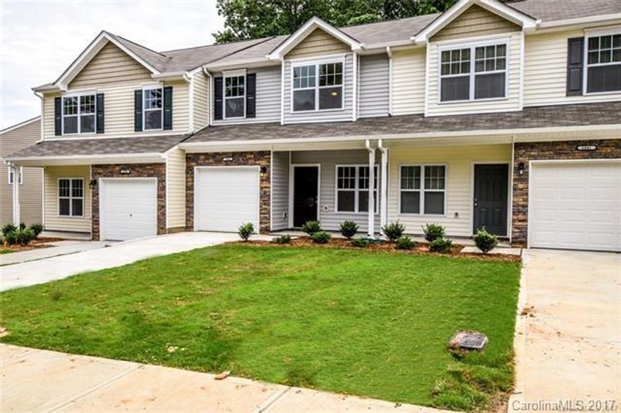 Move in Ready...garage...Townhouse located in the Mooresville Graded School District is available ASAP. 1 pet less than 25 lbs. 3 Beds, 2.5 baths, and a 1-Car Garage! Granite Countertops, SS Appliances in Kitchen. Refrigerator, Washer & Dryer included. Hardwood floors in the living area, carpet in the sleeping areas. Community has pool. Covered front porch and back deck! Garage! This will is go FAST!! Pet Fee 500, conditional. $50 Application fee per applicant. Schedule your showing today!