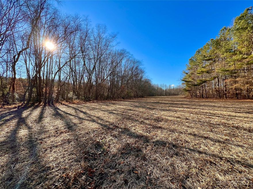 Beautiful property in North Iredell!! This dream property is over 9 acres, with three acres of cleared crop land nestled among trees. This property has mature trees and a gentle stream along the rear & side of the property. Iredell Water hookup is available on Semper Fidelis.