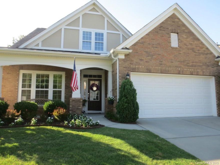 This is a two story, single-level living home, with three bedrooms and three full baths. It has all the upgrades that you would want. Private backyard with Sunsetter Shade is where you can spend your time relaxing. Great retirement home. Great Neighborhood with an active HOA for community events w/Low HOA fees.