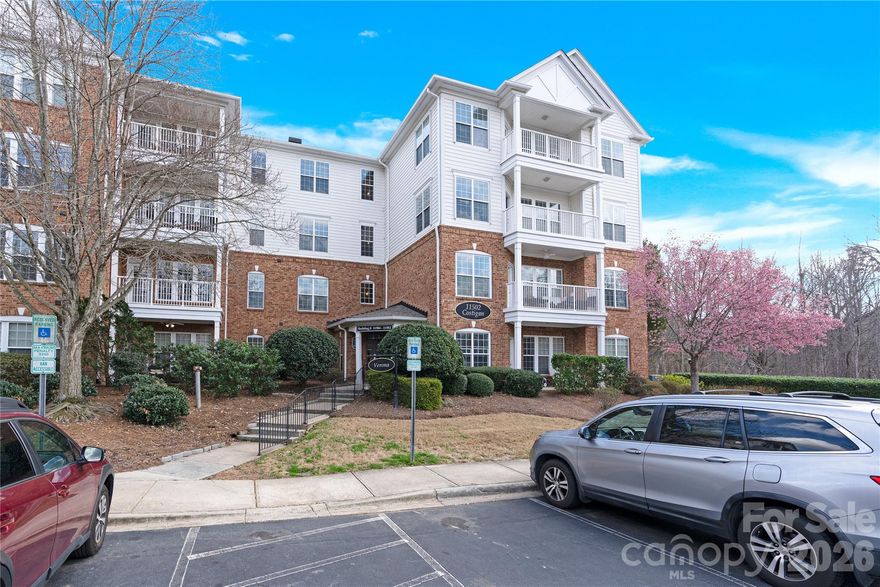Prime Ballantyne Location! Well-maintained 2-bedroom, 2-bathroom first-floor condo located in the highly desirable Ballantyne area of South Charlotte. This home has not been updated but has been kept in pristine condition, reflecting true pride of ownership. The functional layout offers comfortable one-level living with easy access and no stairs.

Enjoy the convenience of a premium location just minutes from shopping, dining, and everyday amenities. Close to the exciting Bowl at Ballantyne, one of the area’s newest destinations featuring restaurants, retail, and community events.

A wonderful opportunity for buyers seeking low-maintenance living in one of Charlotte’s most sought-after areas.
