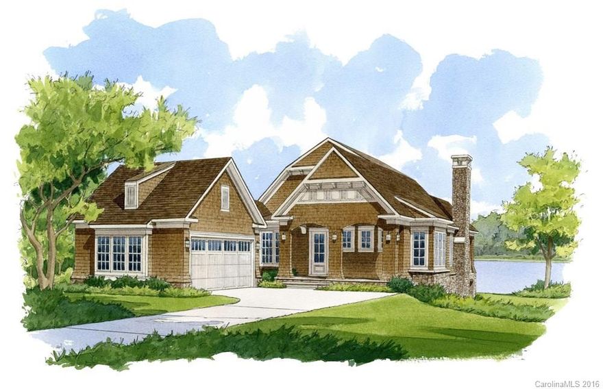 Live the lake lifestyle with big water views located in the Overlook section of Sisters Cove.  This two-story open floor plan home offers the Sisters Cove Select finishes and details. There are several completed market ready homes available to view & a model onsite.  enjoy the neighborhood fire pit overlooking the lake, lake front walking path, landscaping included in HOA.  Great opportunity to live in Lake Norman's newest waterfront community!