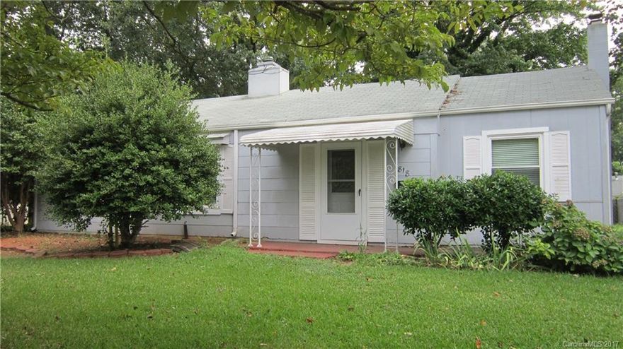 Bungalow charm in this little doll house.  Entry way into spacious open great room with dining area. Cute kitchen with new vinyl flooring.  Three bedrooms with new carpet.  Freshly painted interior.  HVAC & duct work less than 2 yrs old.  New windows.  Deck overlooking private fenced back yard with nice trees for shade. Large utility building for storage.  Only 2 blocks away from the university.