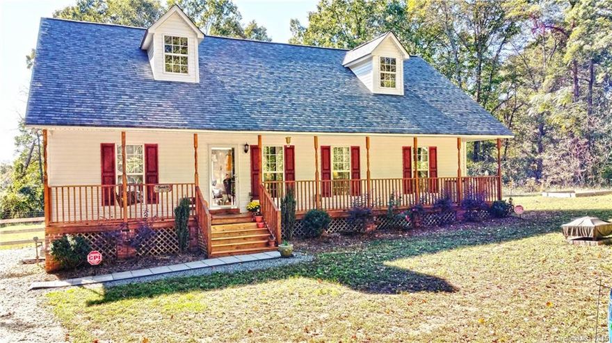 It’s the Country Front Porch you have been waiting for.  This lovely 3br, 2ba home sitting on 2 acres gives you all the peace and serenity you desire.  Split BR plan, Tray Ceilings and open floor plan.  Plenty of room to expand.  Large back deck with Fenced backyard great for entertaining and family pets.  Won’t last long…Schedule your private showings now.