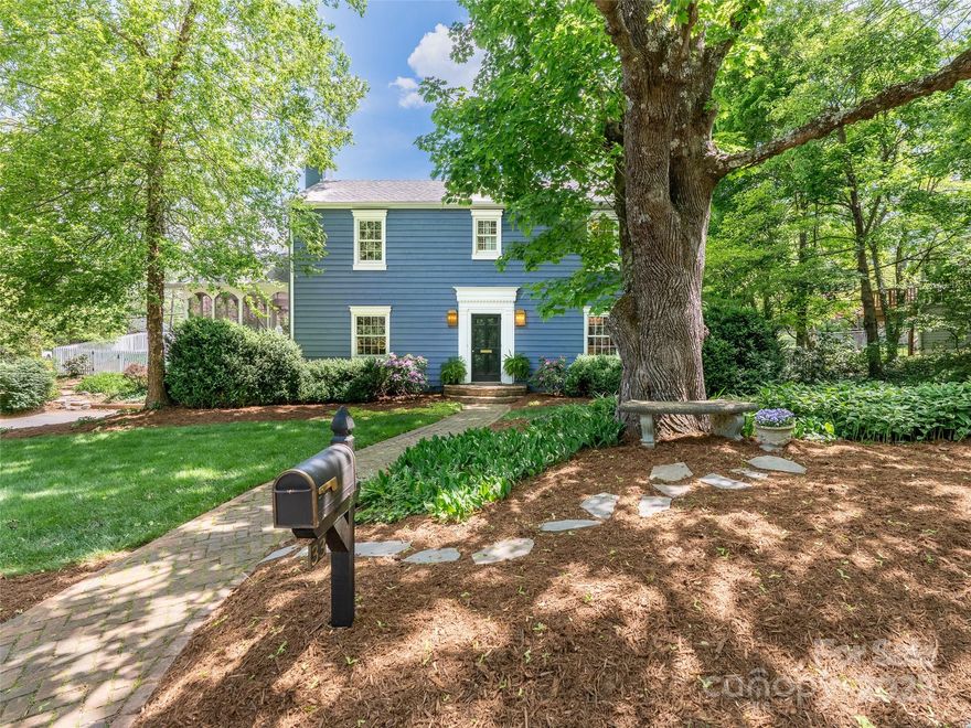 Outstanding North Asheville prime location. Beautifully maintained traditional home includes a formal living and dining room on the main level with the kitchen opening to a huge great room with a vaulted ceiling; ideal for family and friends to gather. Bonus room in the lower level serves as a guest suite with an ensuite full bath. Generous primary suite offers two walk in closets as well as a steam shower. Owners "live outside" eight months of the year in the large screened porch overlooking the nicely landscaped half acre yard with a large fenced area for your furry pals. An additional over sized deck out back provides a great grilling area and over flow space off the great room. Easy walk to north Asheville shops and dining and Beaver Lake is just steps away.