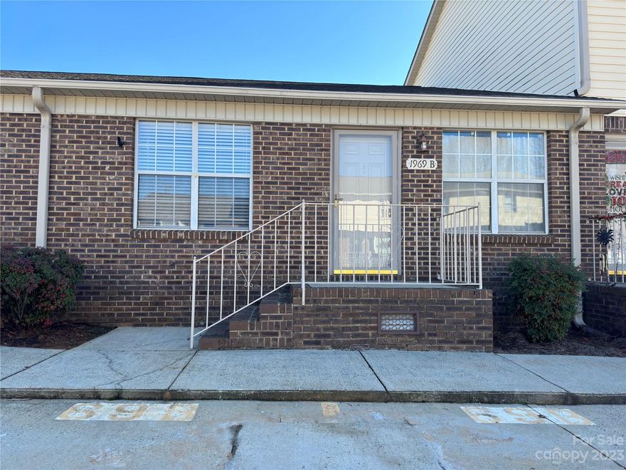 Cute One Level Brick 2 Bedroom and 2 Full Baths! Spacious Bedrooms with ceiling fans. Living Room/Dining Room Combo, Kitchen with skylight, Range and Dishwasher. Laundry Room off Kitchen with enclosed rear screen porch and storage.