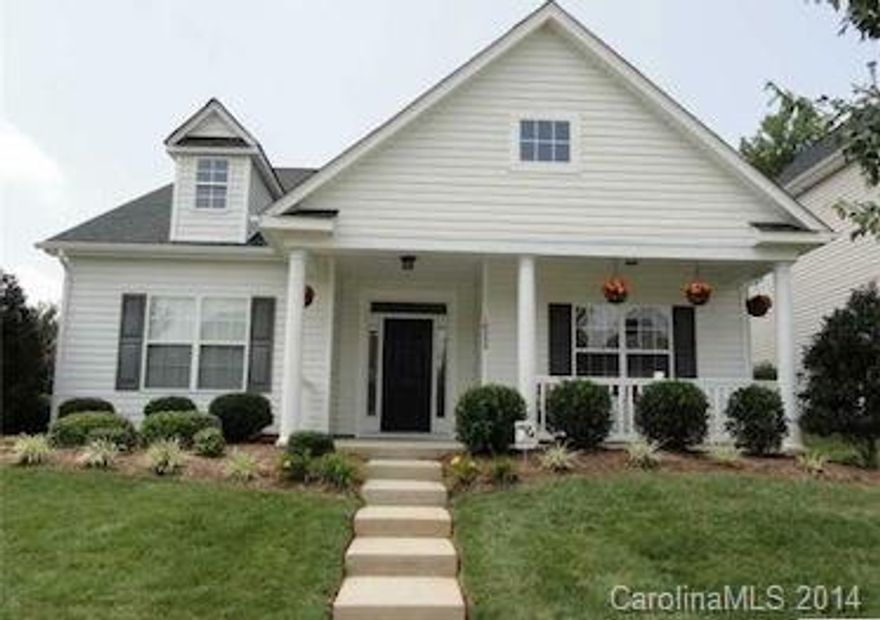 Spacious Ranch home with open floor plan! Eat in kitchen opens into den and dining room. Kitchen features solid surface counters and stainless appliances. Wood floors throughout the living area. Master features tub & shower, dual vanities and large walk in closet. Large front porch overlooks professionally landscaped yard. Lawn treatments included during lease. Irrigation system. No pets allowed