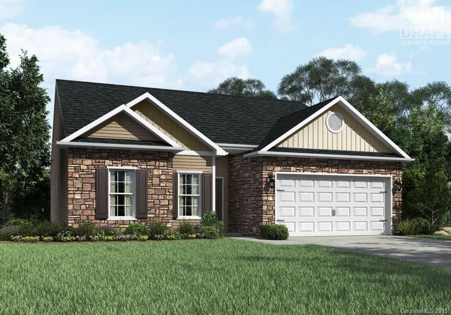 Welcome to the Alexander plan at Long Creek Meadows.  This 3 Bedroom plan features 2 baths and a 2 car attached garage. Quick Move In Available.