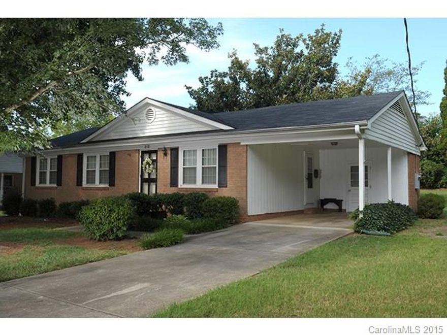 Well built brick home in the heart of Rockwell. Nice lot and huge work shop. This home is solid and with a little updating, it would really shine!