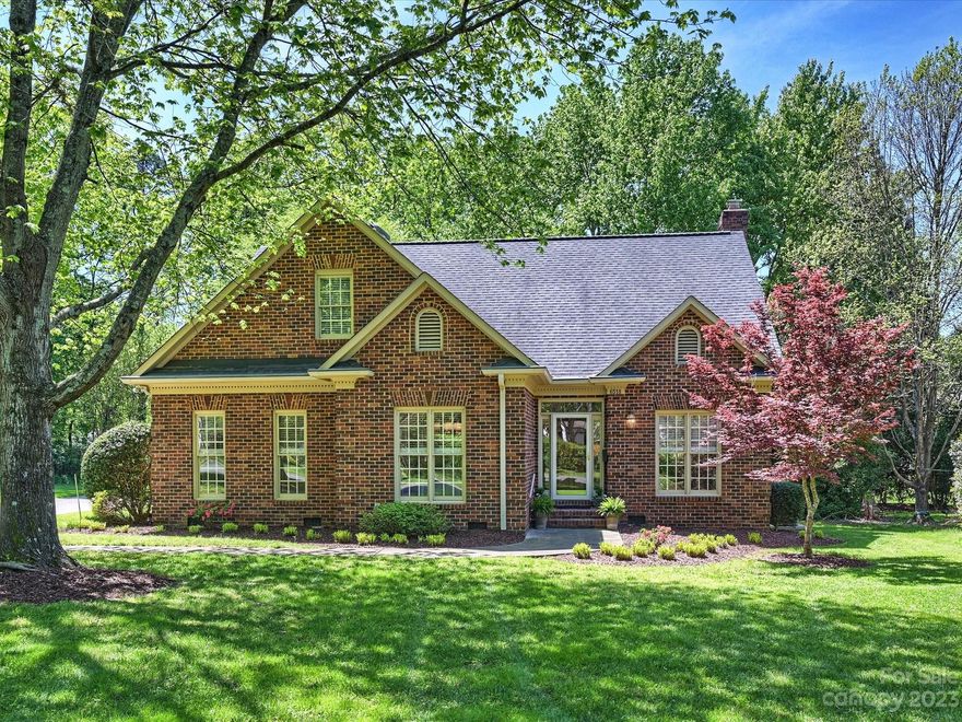 Fabulous 2 story brick, 4 bedroom, 3 full bath home with huge 2 car garage and .44 ac lot in Fairmeadows.  Enjoy being close to all that Southpark has to offer.  Built in 1994.  Beautiful hardwood floors, 9 foot ceilings down, built ins, molding, wooden blinds, freshly painted interior and new carpet in bonus room above garage.  Ceiling fans in all bedrooms.  Primary bedroom and bath on main with an additional bedroom and bath on first level.  Breakfast area and family room open to screened porch and deck overlooking a wonderful flat backyard.  2 walk-in attic spaces provide so much potential for future expansion but now serve as incredible storage!  Irrigation front and back.  You will love this home!

Neighborhood is known as Fairmeadows but the subdivision on the Deed is "Property of Haines and Dorothy Maxwell".

Fireplace sold in existing condition with no known issues.