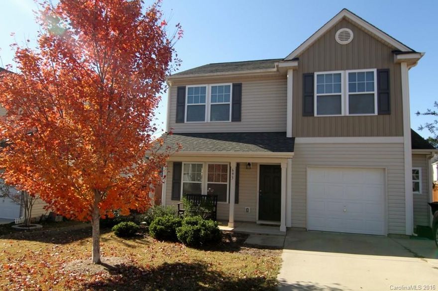 USDA 100% Financing Available! Open floor plan includes family room, kitchen and breakfast area which is great for family time or entertaining guest. Home also features stainless steel appliances, granite countertops in kitchen and baths, and great backyard, fenced on 2 sides for privacy. Hunter Street elementary school just minutes away.