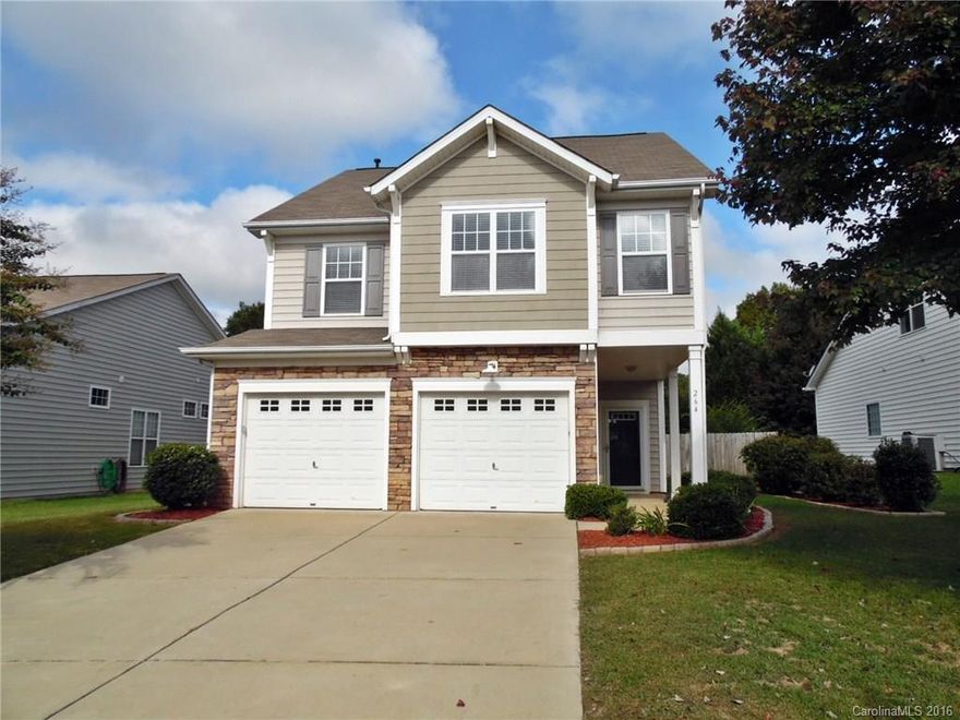 Welcome home to this inviting 3 BR/2.5 BA home in Whitley Mills - perfectly positioned in the award-winning Fort Mill School District with easy access to shopping, excellent dining options, the shores of Lake Wylie, & the Charlotte metro area!  Relax outdoors in the fenced backyard, or lounge indoors in the upstairs loft.  Family room with fireplace & hardwoods, spacious master with custom tiled shower, & beautiful kitchen with granite, 42” maple cabinetry, & island.  Community pool & clubhouse!