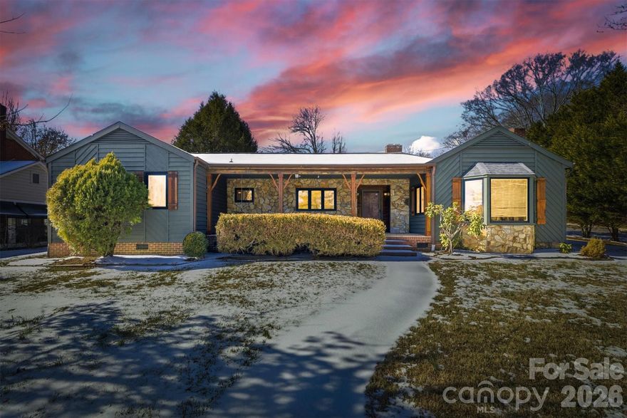 Welcome to your dream home! This beautifully maintained property boasts loads of curb appeal, featuring a lovely front porch that invites you to sit back and enjoy the neighborhood ambiance. As you step inside, you'll be greeted by stunning wood floors that flow throughout the living spaces, creating a warm and inviting atmosphere!

The home is ideally situated in a highly sought-after area, just off Highway 321, providing quick access to Hickory and Boone, as well as the picturesque Blowing Rock. You'll find yourself just minutes away from a variety of shopping, dining, and recreational opportunities, making it a perfect location for convenience and lifestyle.

Step out onto the expansive covered back porch, a true highlight of the property. This screened-in space is perfect for entertaining or simply unwinding while enjoying the serene surroundings. The back porch is equipped with natural gas for a grill, making outdoor cooking a delight. Additionally, the property features a natural gas lamp post, enhancing the charm of the exterior. The seller also notes a gas line is run to the living room fireplace, ready for gas logs, providing a cozy atmosphere during cooler months.

The property also features an updated bathroom, showcasing modern finishes that blend seamlessly with the home’s character. For added convenience, there are two laundry options on the main level and an additional laundry space in the basement, making laundry day a breeze.

The basement offers additional storage space, ensuring you have room for all your seasonal items and more. Whether you’re hosting family gatherings or seeking a quiet retreat, this home has it all. Don’t miss the opportunity to make this charming residence your own.

Experience the perfect blend of comfort, convenience, and style in this delightful home!