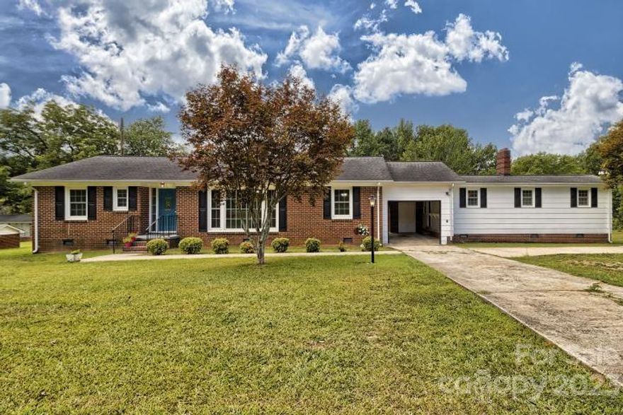 This darling 3 bedroom / 1.5 bath home on 2.49 acres, in a beautiful 'country' setting, needs a new family.  It's been a ONE OWNER FAMILY HOME since it was built in 1959 & has 276 ft of road frontage.  It has hardwoods & fresh paint.  Because it is a 'family' home, the owner has worked hard to make it 'perfect' for the 'perfect family'.  It comes with an 'add on' that could be an office, canning room, meditation room, & w/ an added bath, could be a mother-in-law suite or guest area. Ask your agent to 'share', from DOCUMENTS all the quality work that has been put into this home.  It's beautiful w/ outbuildings for storage and entertaining. Make your appointment early to see this one.