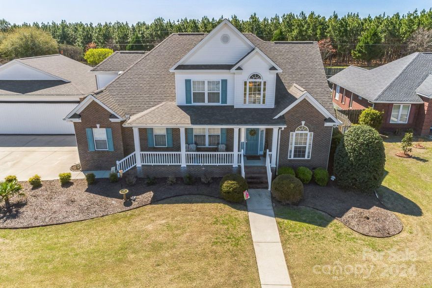 AVIATORS who love to cook & entertain. This Beautiful home in a lovely well-established airpark (fly-in) community has a hangar, covered front and back porches (back porch is screened), an entrance foyer, a pool, and a large outdoor kitchen with an outdoor pizza oven. The main bedroom is tucked into a private corner of the house while the rest of the house is designed to entertain a good number of visitors all at the same time. The hangar has a half bath that is convenient to the pool area.  The home features an entrance foyer that opens to the formal dining room on one side, and the bedroom/study on the other. The kitchen is in the center of the house with a serving bar on one side and beyond the bar is the kitchen breakfast area in a room with a bay window that overlooks the pool and outdoor kitchen. All in all the home features 4 bedrooms plus a large bonus room also used as a bedroom and has it's own private full bath.  Agents: Contact listing agent for all showing appointments.